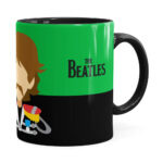 Caneca Beatles George Banda Preta