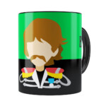 Caneca Beatles George Banda Preta