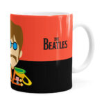 Caneca Beatles John Banda Branca