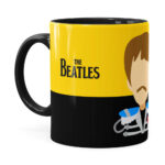 Caneca Beatles Paul Banda Preta