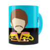 Caneca Beatles Ringo Banda Azul Claro