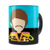 Caneca Beatles Ringo Banda Preta