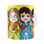 Caneca Beatles Sgt Peppers Lonely Hearts Branca