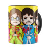 Caneca Beatles Sgt Peppers Lonely Hearts Preta