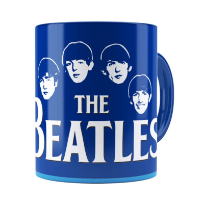 Caneca Beatles Story Liverpool Azul Escuro