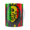Caneca Bob Marley Mosaíco Branca