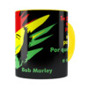 Caneca Bob Marley Se Deus Criou Amarela
