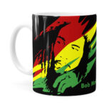 Caneca Bob Marley Se Deus Criou Branca