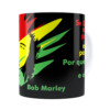 Caneca Bob Marley Se Deus Criou Branca