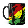 Caneca Bob Marley Se Deus Criou Preta