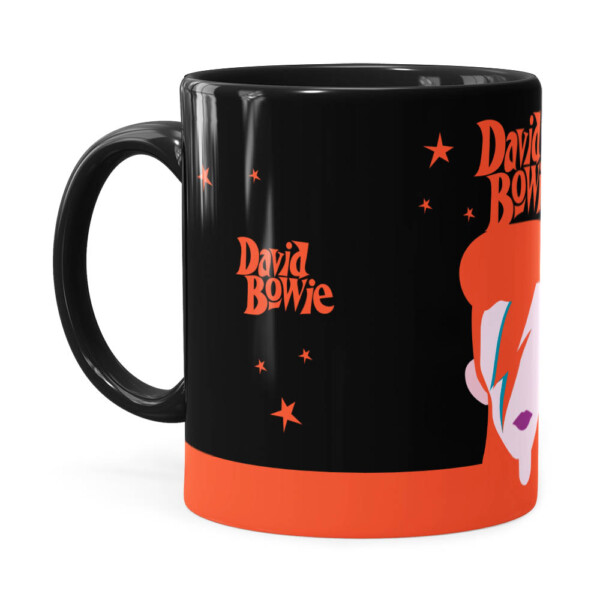 Caneca David Bowie Preta