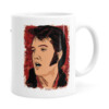 Caneca Elvis Presley Arte History Branca
