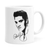 Caneca Elvis Presley Face Branca
