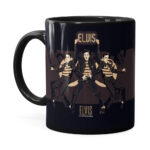 Caneca Elvis Presley Poster Preta