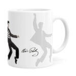 Caneca Elvis Presley Prisioneiro Do Rock Branca