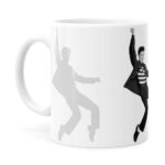 Caneca Elvis Presley Prisioneiro Do Rock Branca