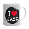 Caneca I Love Jazz V01 Branca