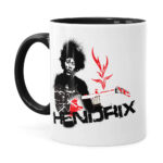 Caneca Jimi Hendrix Preta