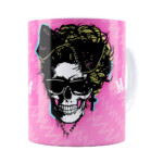 Caneca Madonna Caveira Branca