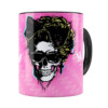 Caneca Madonna Caveira Preta