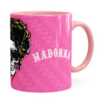Caneca Madonna Caveira Rosa