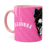 Caneca Madonna Caveira Rosa
