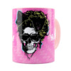 Caneca Madonna Caveira Rosa