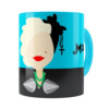 Caneca Madonna Minimalista Azul Claro