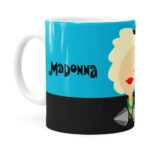 Caneca Madonna Minimalista Branca
