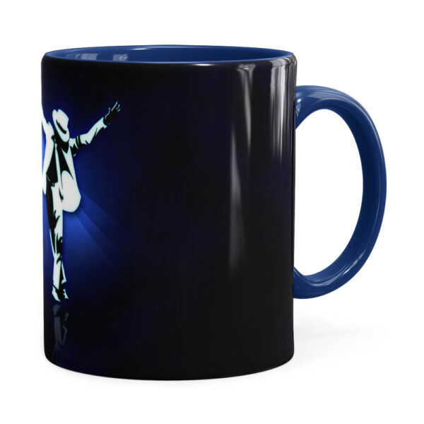 Caneca Michael Blue Dance Azul Escuro
