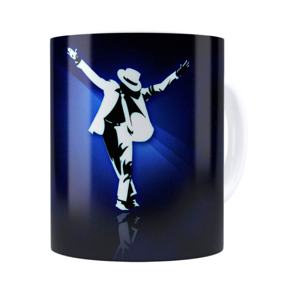 Caneca Michael Blue Dance Branca