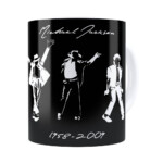 Caneca Michael Jackson Moonwalker E Historia Branca