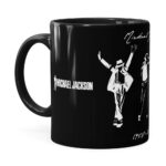 Caneca Michael Jackson Moonwalker E Historia Preta