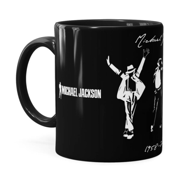 Caneca Michael Jackson Moonwalker E Historia Preta