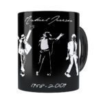 Caneca Michael Jackson Moonwalker E Historia Preta