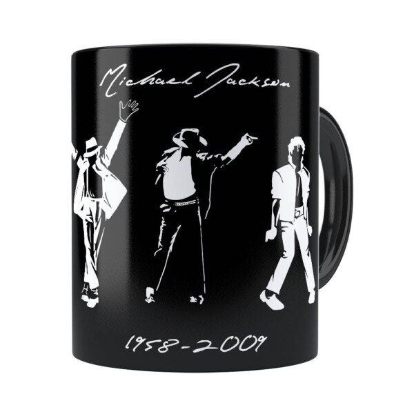 Caneca Michael Jackson Moonwalker E Historia Preta