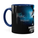 Caneca Michael Jackson The Experience Azul Escuro