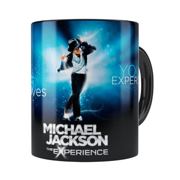 Caneca Michael Jackson The Experience Preta