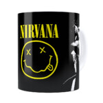 Caneca Nirvana Kurt Cobain Branca