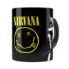 Caneca Nirvana Kurt Cobain Preta