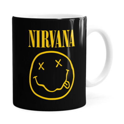 Caneca Nirvana Logo Branca