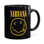 Caneca Nirvana Logo Preta