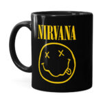 Caneca Nirvana Logo Preta