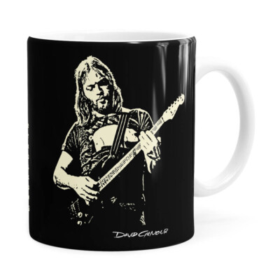 Caneca Pink Floyd David Gilmour Branca