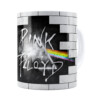 Caneca Pink Floyd The Dark Side E The Wall Branca