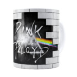 Caneca Pink Floyd The Dark Side E The Wall Branca