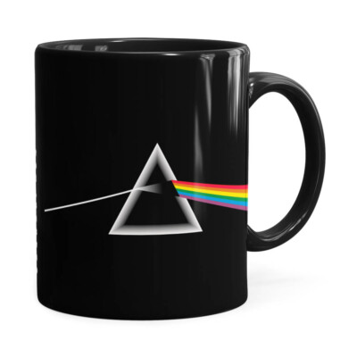 Caneca Pink Floyd The Dark Side Of The Moon Preta