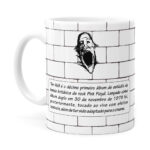 Caneca Pink Floyd The Wall Branca