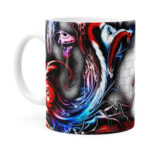 Caneca Pink Floyd The Wall Grafiti Branca