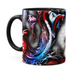 Caneca Pink Floyd The Wall Grafiti Preta